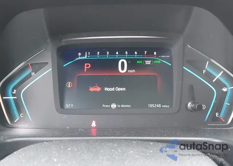 2018 Honda Odyssey Ex-L из США, поврежденный, VIN 5FNRL6H79JB036193